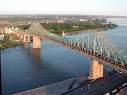Bridge across St. Lawrence River